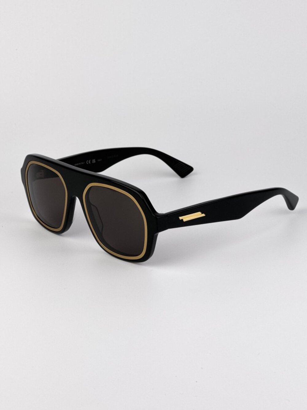 Bottega Veneta Women’s Sunglasses Black Grey Square BV1217S 001 New & Authentic - Picture 6 of 11